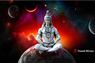

Akhuratha Wall Poster --lord-shiva-mantra- Paper Print(12 inch X 18 inch, Rolled)
