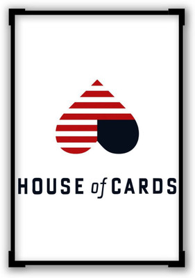 

Aabhaas Wall Poster House Of Cards Heart Frank And Claire Underwood Paper Print(12 inch X 18 inch, Rolled)