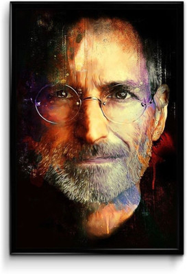 

Wall Poster Steve Jobs Paper Print(12 inch X 18 inch, Rolled)
