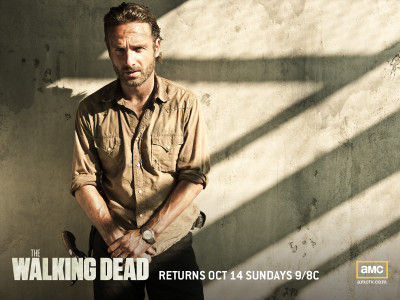 

Aabhaas TV Show The Walking Dead Horror Dead Walking Dead Andrew Lincoln Rick Grimes HD Wall Poster Paper Print(12 inch X 18 inch, Rolled)
