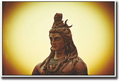 

Aabhaas Wall Poster parvati-and-shiva-aps- Paper Print(12 inch X 18 inch, Rolled)