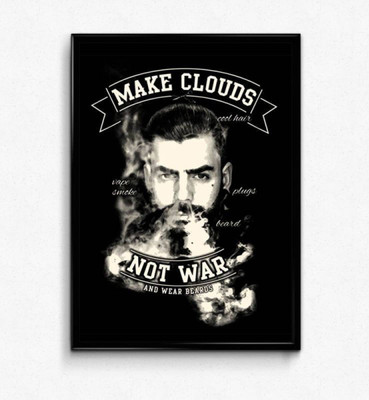 

Wall Poster make-clouds-not-war- Paper Print(12 inch X 18 inch, Rolled)