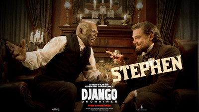 

Aabhaas Wall Poster movies-Django-Unchained-Leonardo-DiCaprio-Samuel-L.-Jackson Paper Print(12 inch X 18 inch, Rolled)