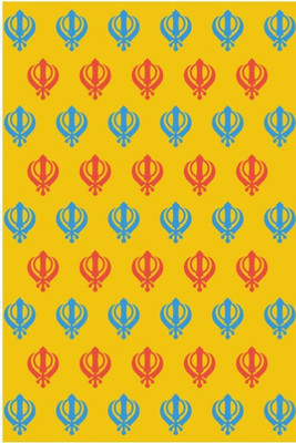 

Wall Poster Khanda Wall Poster | Artist : Gagandeep Singh Paper Print(12 inch X 18 inch, Rolled)