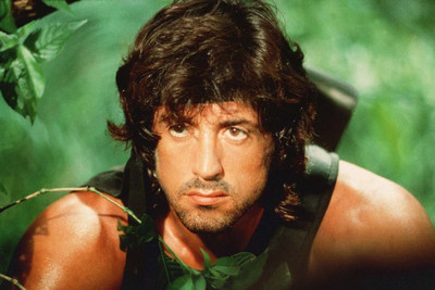 

Aabhaas Wall Poster Rambo Sylvester Stallone Hollywood Actor Paper Print(12 inch X 18 inch, Rolled)