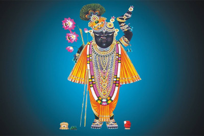 

Wall Poster -shrinath-ji-god- Paper Print(12 inch X 18 inch, Rolled)