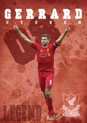 

Aabhaas Steven Gerrard Fine Quality Wall Poster Paper Print(12 inch X 18 inch, Rolled)