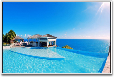

Wall Poster Turquoise Paradise Beach Paper Print(12 inch X 18 inch, Rolled)
