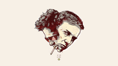 

Aabhaas -brad-pitt-club-edward-norton-fan-art-fight-club-movies-tyler-durden Wall Poster Paper Print(12 inch X 18 inch, Rolled)
