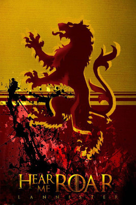 

Wall Poster Hear Me Roar LannArtister Artistic Paper Print(12 inch X 18 inch, Rolled)