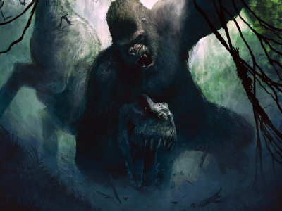 

Akhuratha Wall Poster -drawing-King-Kong-movies Paper Print(12 inch X 18 inch, Rolled)