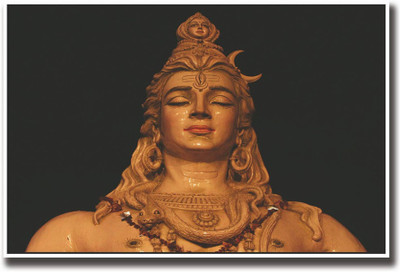 

Wall Poster god-shiva-statue-during-ni-t-aps- Paper Print(12 inch X 18 inch, Rolled)
