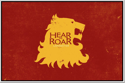 

Aabhaas Wall Poster Game of Thrones Paper Print(12 inch X 18 inch, Rolled)