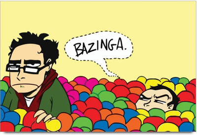 

Aabhaas Wall Poster Bazinga Angry Man Paper Print(12 inch X 18 inch, Rolled)