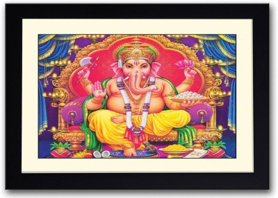 

Aabhaas Wall Poster god-ganesh-afp-apjsgyuu Paper Print(12 inch X 18 inch, Rolled)