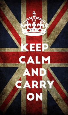 

Aabhaas Wall Poster Keep Calm Paper Print(12 inch X 18 inch, Rolled)