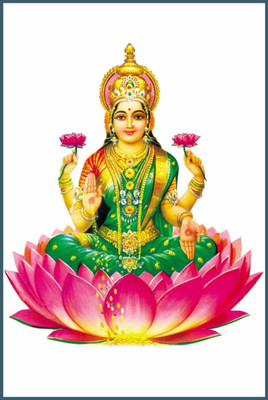 

Aabhaas Wall Poster -maa-laxmi-- Paper Print(12 inch X 18 inch, Rolled)