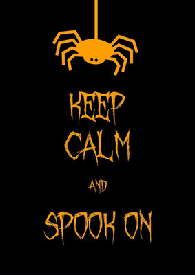 

Wall Poster Keep Calm And Spook On! Paper Print(12 inch X 18 inch, Rolled)