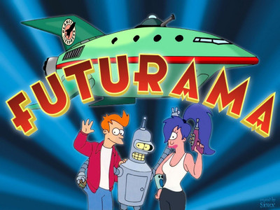 

Aabhaas TV Show Futurama Fry Bender Leela HD Wall Poster Paper Print(12 inch X 18 inch, Rolled)