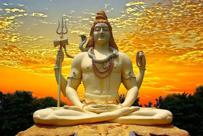 

Aabhaas Wall Poster -lord-shiva-- Paper Print(12 inch X 18 inch, Rolled)