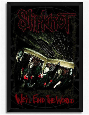 

Aabhaas Wall Poster Slipknot Paper Print(12 inch X 18 inch, Rolled)