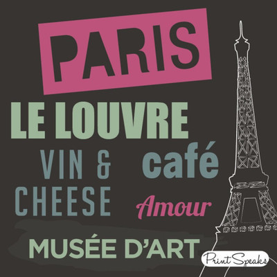 

Wall Poster Paris Paper Print(12 inch X 18 inch, Rolled)