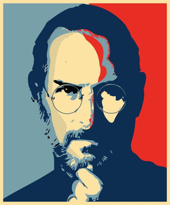 

Wall Poster Steve Jobs Hope Paper Print(12 inch X 18 inch, Rolled)