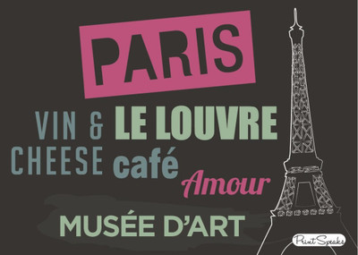 

Wall Poster Paris Paper Print(12 inch X 18 inch, Rolled)