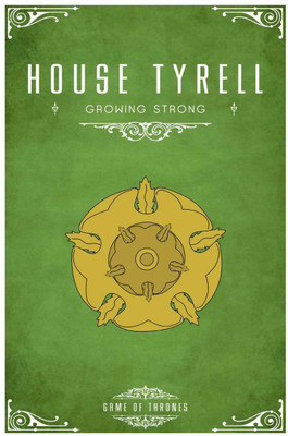 

Aabhaas Wall Poster Game of Thrones House Tyrell Paper Print(12 inch X 18 inch, Rolled)
