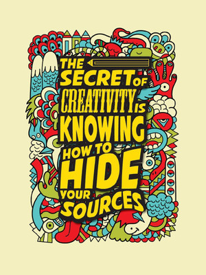

Aabhaas Wall Poster Secret of Creativity . Paper Print(12 inch X 18 inch, Rolled)