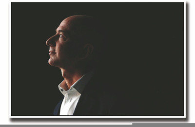 

Wall Poster Jeff Bezos Paper Print(12 inch X 18 inch, Rolled)