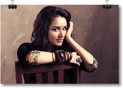 

Wall Poster Shraddha Kapoor Paper Print(12 inch X 18 inch, Rolled)