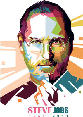 

Akhuratha Designs Wall Poster Steve Jobs Paper Print(12 inch X 18 inch, Rolled)