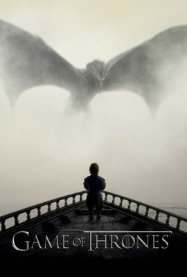 

Wall Poster Game of Thrones Lion & A Dragon Paper Print(12 inch X 18 inch, Rolled)