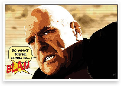 

Wall Poster Do What You're Gonna Do | Blam ! Hank From Breaking Bad Inspired TV Series A Paper Print(12 inch X 18 inch, Rolled)