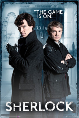 

Wall Poster Sherlock Door Paper Print(12 inch X 18 inch, Rolled)