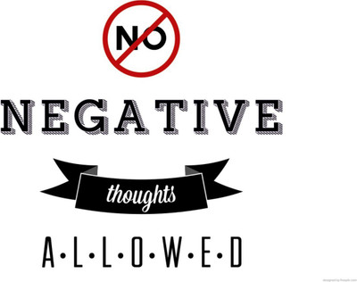 

Akhuratha Wall Poster Ban the negative thoughts! Paper Print(12 inch X 18 inch, Rolled)