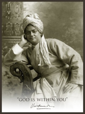 

Wall Poster Swami Vivekananda Paper Print(12 inch X 18 inch, Rolled)