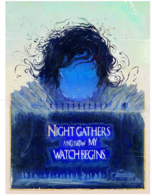 

Aabhaas Wall Poster Game Of Thrones Wall Poster Paper Print(12 inch X 18 inch, Rolled)