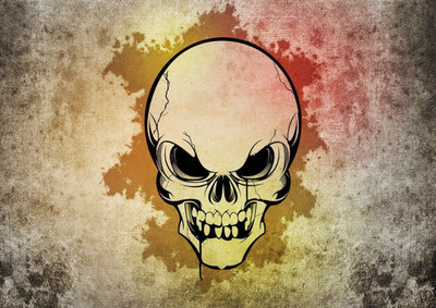 

Akhuratha Wall Poster Skull Paper Print(12 inch X 18 inch, Rolled)