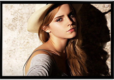 

Aabhaas Wall Poster Emma Watson Paper Print(12 inch X 18 inch, Rolled)