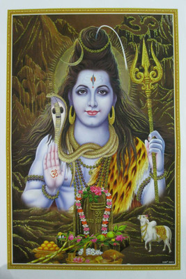 

Wall Poster -lord-shiva- Paper Print(12 inch X 18 inch, Rolled)