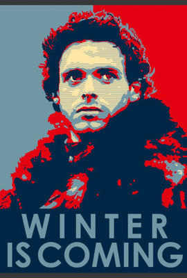 

Aabhaas Wall Poster Winter Is Coming Hope Paper Print(12 inch X 18 inch, Rolled)