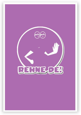 

Wall Poster Rehne De Desi Emotion Quirky Illustration Funny Humor Reactions Paper Print(12 inch X 18 inch, Rolled)