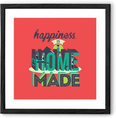 

Wall Poster Happiness Home Paper Print(12 inch X 18 inch, Rolled)