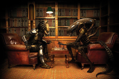 

Akhuratha chess-alien-movie-predator-alien-vs-predator-books Wall Poster Paper Print(12 inch X 18 inch, Rolled)