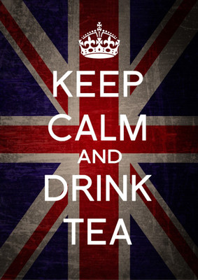 

Wall Poster Keep Calm & Drink Tea Paper Print(12 inch X 18 inch, Rolled)