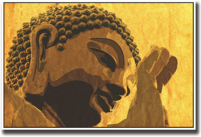 

Aabhaas Wall Poster buddha-art-aps-sdyztkv Paper Print(12 inch X 18 inch, Rolled)