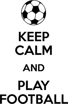 

Wall Poster Keep Calm And Football Love Paper Print(12 inch X 18 inch, Rolled)