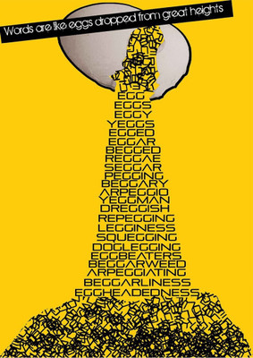 

Akhuratha Wall Poster Words On Yellow K Paper Print(12 inch X 18 inch, Rolled)